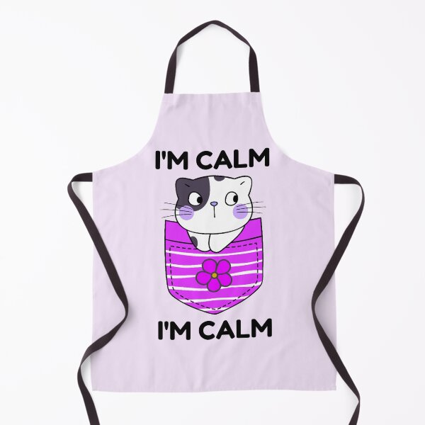 Item preview, I'm Calm | I Am Calm | Kawaii Kawaii Cat designed and sold by SpeakLifeHQ.