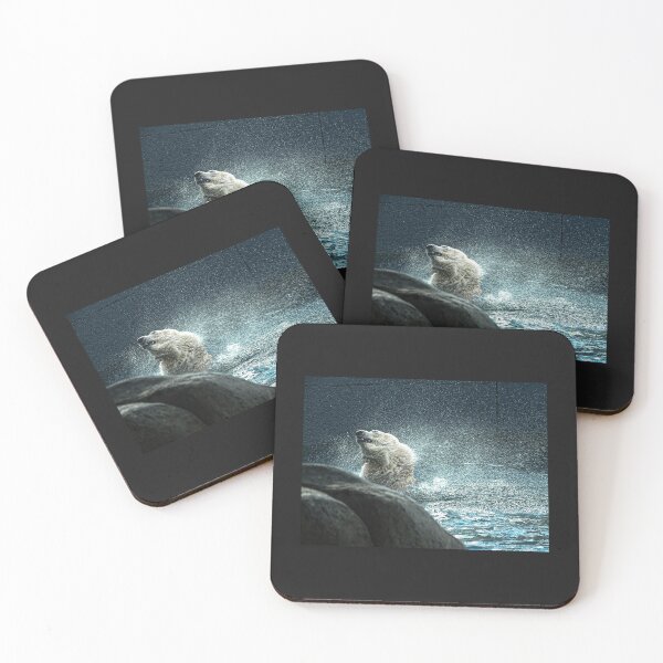 Item preview, Polar Bear Splash, Shake and Spray designed and sold by Annariaart.