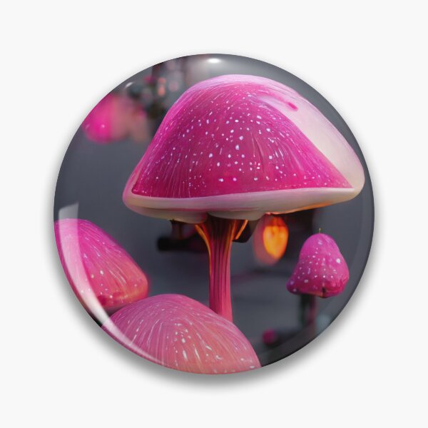 Item preview, Neon Glass Mushrooms designed and sold by KarmicMushroom.