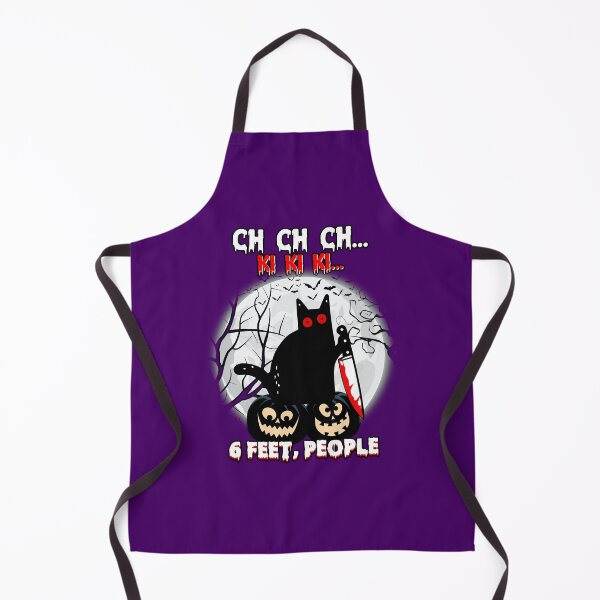 Item preview, Black Cat Halloween Six Feet People designed and sold by WoodburyLake.