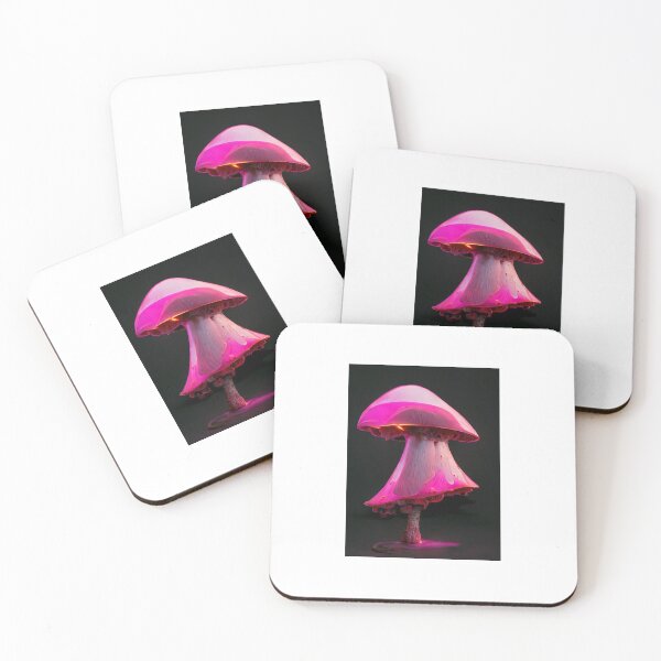 Item preview, Neon Glass Mushrooms designed and sold by KarmicMushroom.