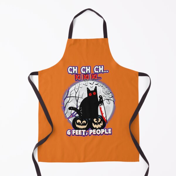 Item preview, Black Cat Halloween Six Feet People designed and sold by WoodburyLake.