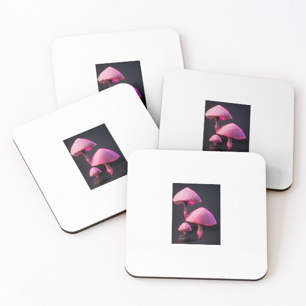 Item preview, Neon Glass Mushrooms designed and sold by KarmicMushroom.