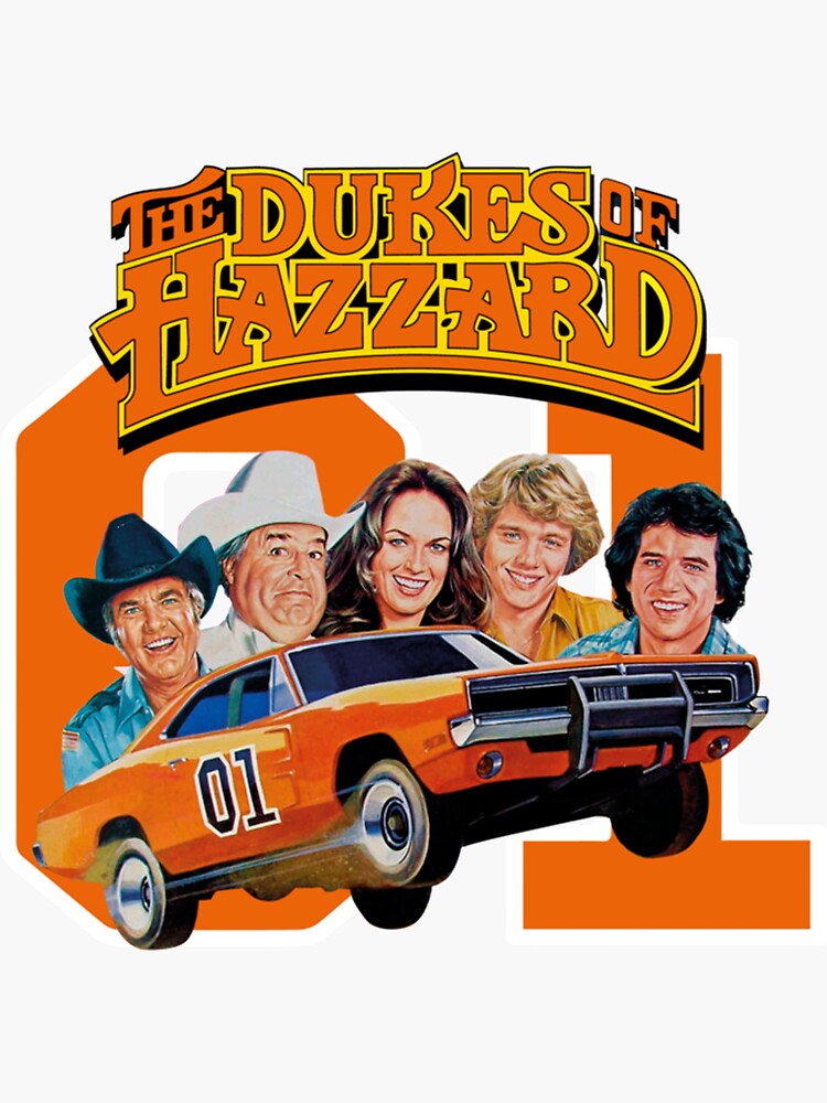 "The Dukes of Hazzard General Lee The General " Sticker for Sale by