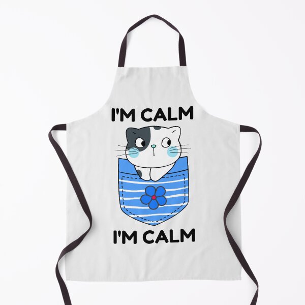 Item preview, I'm Calm | I Am Calm | Kawaii Kawaii Cat designed and sold by SpeakLifeHQ.