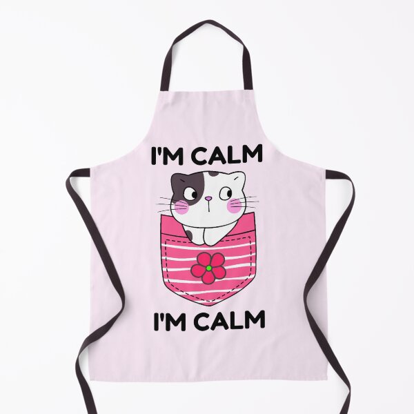 Item preview, I'm Calm | I Am Calm | Kawaii Kawaii Cat designed and sold by SpeakLifeHQ.