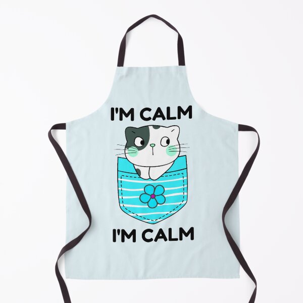 Item preview, I'm Calm | I Am Calm | Kawaii Kawaii Cat designed and sold by SpeakLifeHQ.