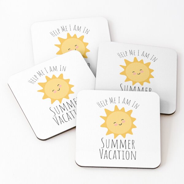 Item preview, Help Me I Am In Summer Vacation Funny Design Tee designed and sold by knapst.