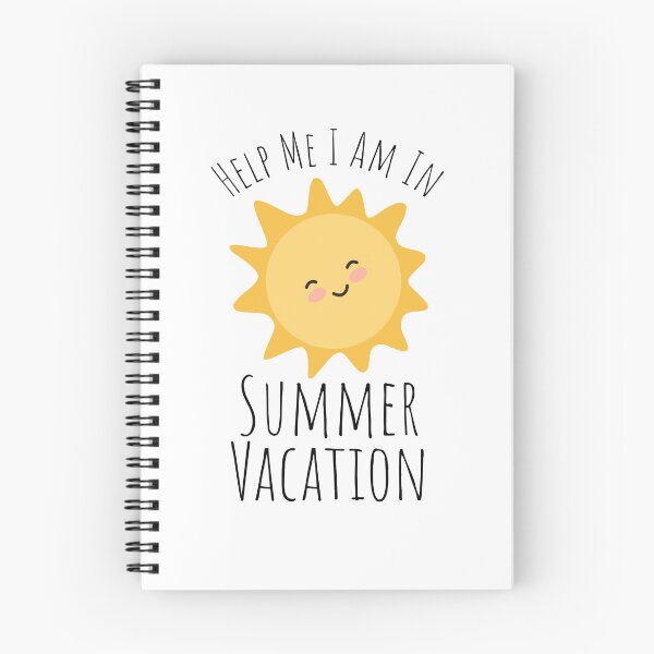 Item preview, Help Me I Am In Summer Vacation Funny Design Tee designed and sold by knapst.