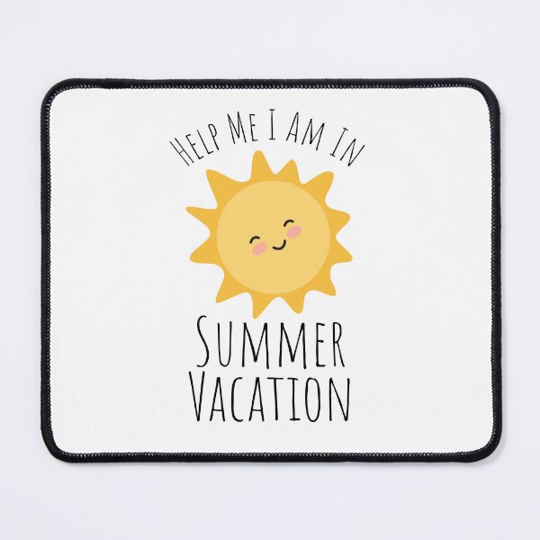 Item preview, Help Me I Am In Summer Vacation Funny Design Tee designed and sold by knapst.