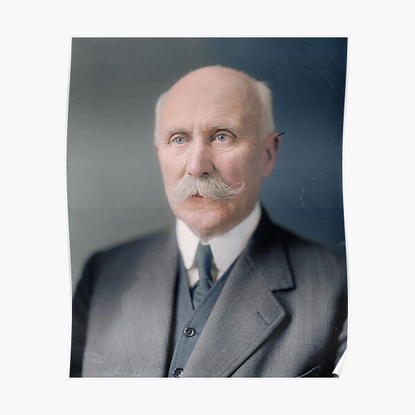 Marshall Henri P. Petain, Chief of State of Vichy-France, and a hero during the first World War Poster