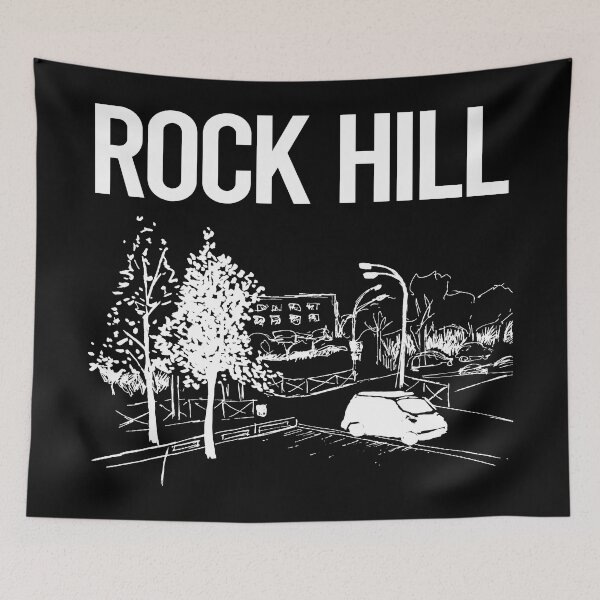 Item preview, Street Sketch Rock Hill designed and sold by bettyn9wp.