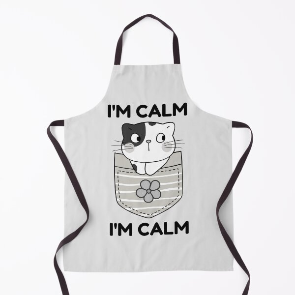 Item preview, I'm Calm | I Am Calm | Kawaii Kawaii Cat designed and sold by SpeakLifeHQ.