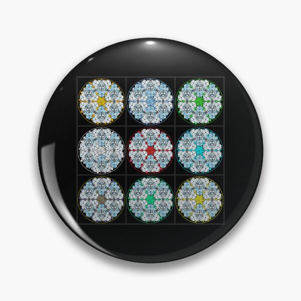 Item preview, Icy Cube Mandala Star & CircleVisions Wall Of Fame  designed and sold by createVisions.