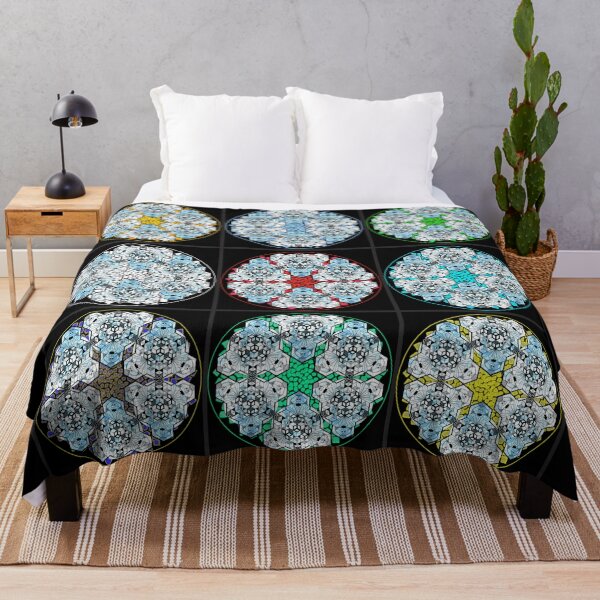 Item preview, Icy Cube Mandala Star & CircleVisions Wall Of Fame  designed and sold by createVisions.
