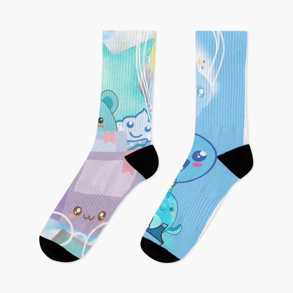 Item preview, Blue Kawaii Print designed and sold by KawaiiDreamland.