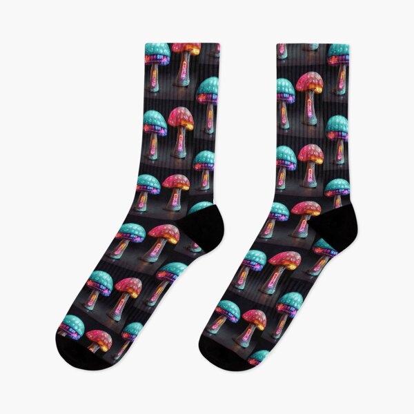 Item preview, Neon Mushroom Towers designed and sold by KarmicMushroom.