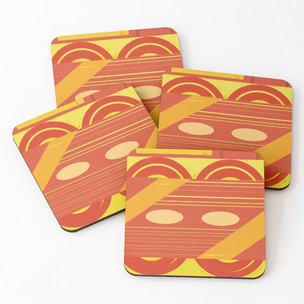 Item preview, Abstract red pattern art 213 designed and sold by myDigitalArt.