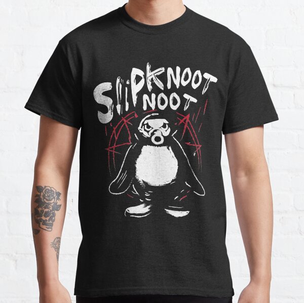 Slipknoot noot penguin death metal goth hard rock Classic T-Shirt