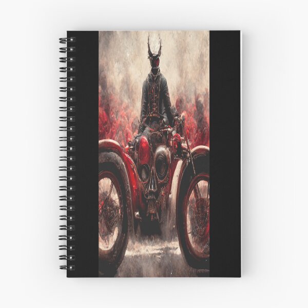 Item preview, Hell Rider designed and sold by SideQuestCrafts.