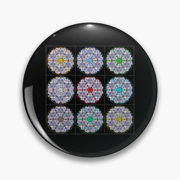 Item preview, Light Sky Cube Mandala Star & CircleVisions Wall Of Fame  designed and sold by createVisions.