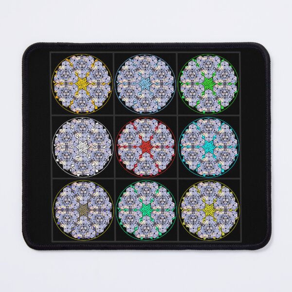 Item preview, Light Sky Cube Mandala Star & CircleVisions Wall Of Fame  designed and sold by createVisions.