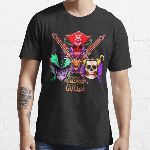 Buggy One Piece , One Piece Pirates Cross Guild Anime Unisex Tshirt ALL  SIZES