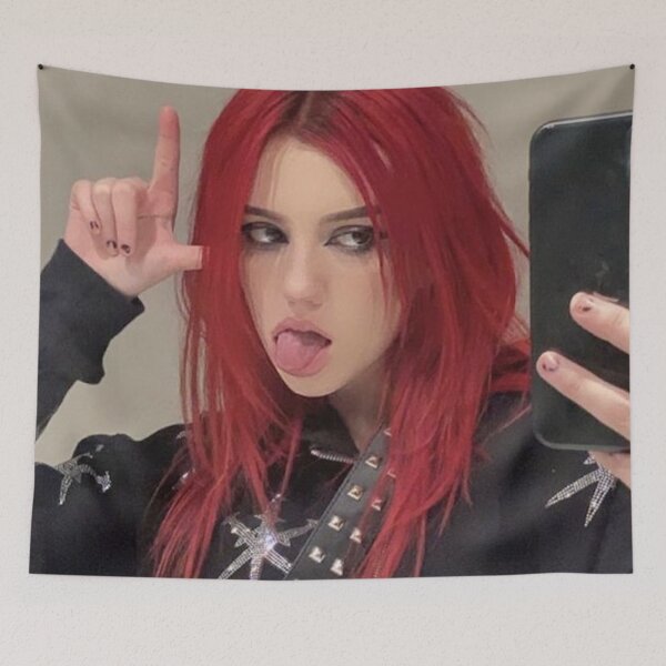 Item preview, in the shape of an L on her forehead designed and sold by emoartwork.