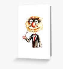 Suave Animal The Muppets Greeting Card