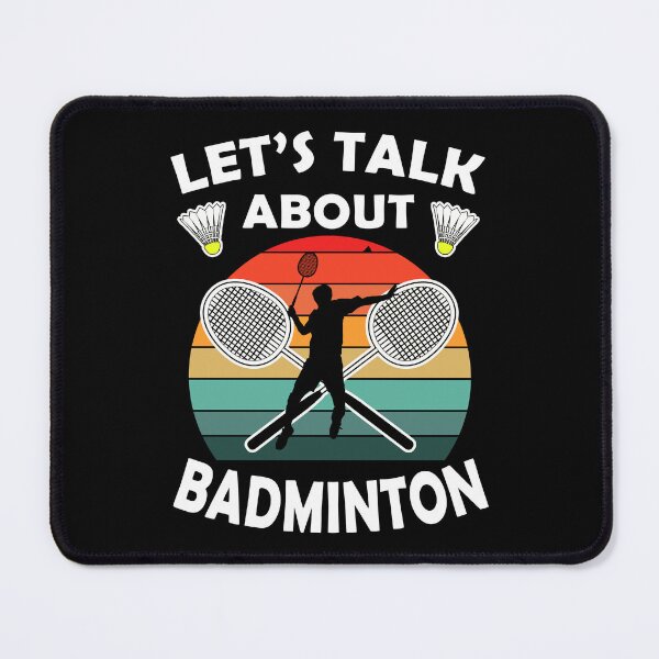Item preview, Let's Talk About Badminton designed and sold by vineeth.
