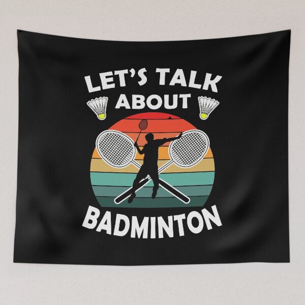 Item preview, Let's Talk About Badminton designed and sold by vineeth.