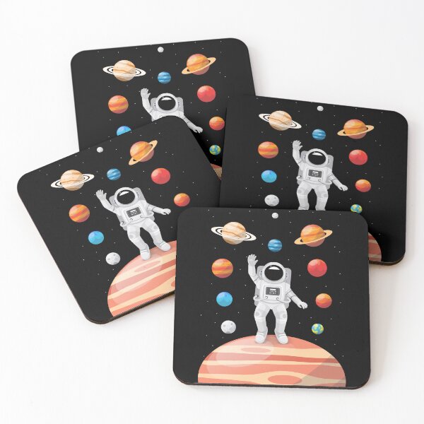 Artikelvorschau, Astronaut und Planeten entworfen und verkauft von MSLstore.
