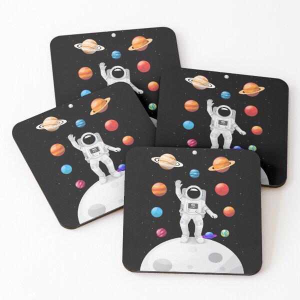 Artikelvorschau, Astronaut und Planeten entworfen und verkauft von MSLstore.