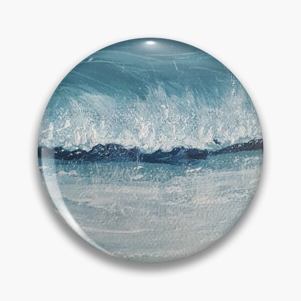 Item preview, Sea & Beach, wave painted on canvas, for friends of the sea designed and sold by Anke Franikowski.