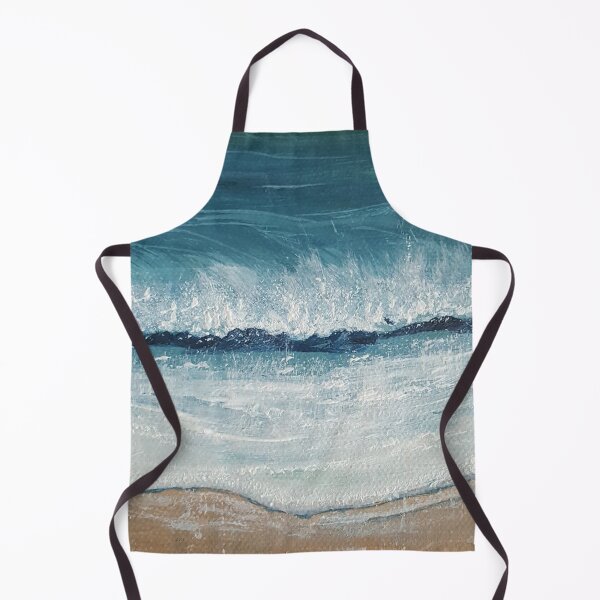 Item preview, Sea & Beach, wave painted on canvas, for friends of the sea designed and sold by Anke Franikowski.