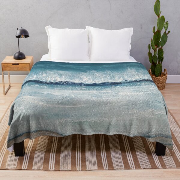 Item preview, Sea & Beach, wave painted on canvas, for friends of the sea designed and sold by Anke Franikowski.