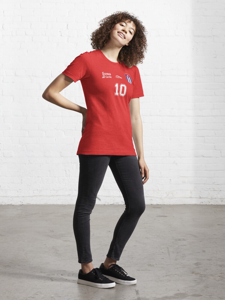 Cuba Red Vintage Soccer Jersey -- Size XL