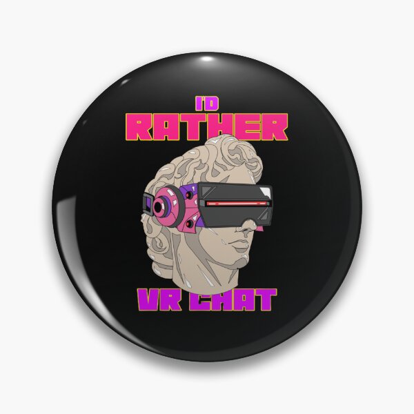 Item preview, METAVERSE VR: I'd Rather VR Chat ;) designed and sold by Rodayna Elnaggar.