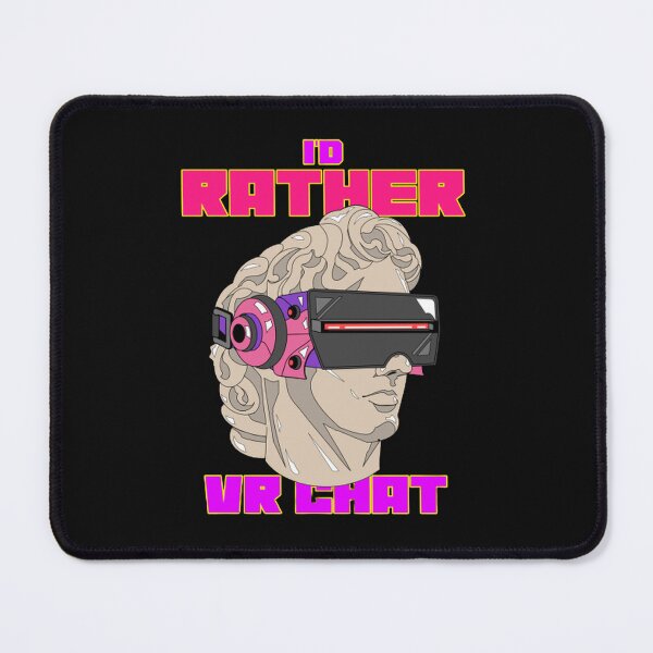 Item preview, METAVERSE VR: I'd Rather VR Chat ;) designed and sold by Rodayna Elnaggar.