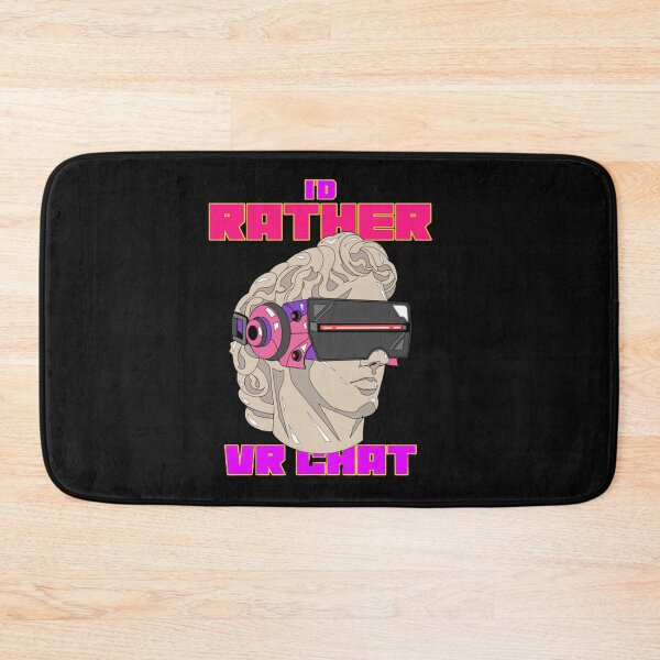 Item preview, METAVERSE VR: I'd Rather VR Chat ;) designed and sold by Rodayna Elnaggar.