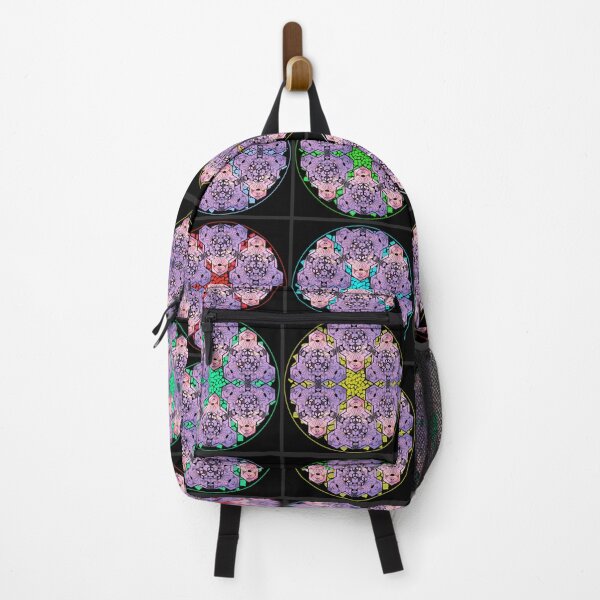 Item preview, Purple Sky Cube Mandala Star & CircleVisions Wall Of Fame  designed and sold by createVisions.