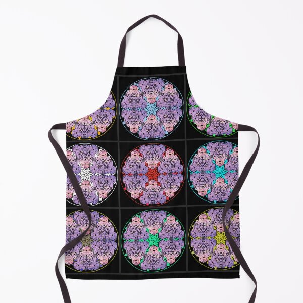 Item preview, Purple Sky Cube Mandala Star & CircleVisions Wall Of Fame  designed and sold by createVisions.