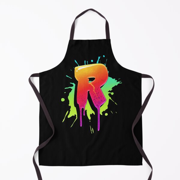 Item preview, Graffiti Letters R Letter Colorful Paint Splash Style designed and sold by ToTheNextLetter.