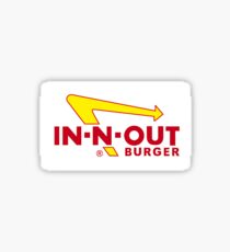 In N Out Sticker