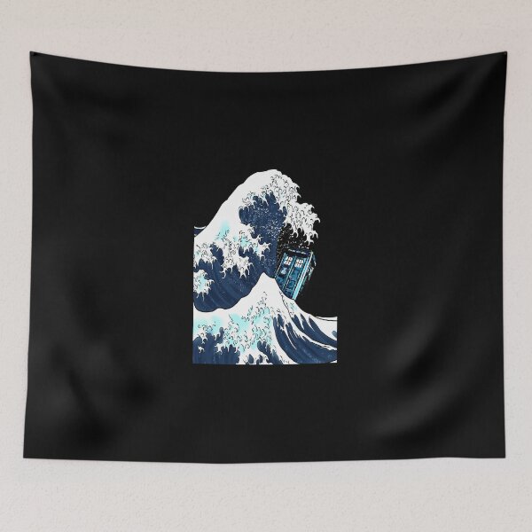 Item preview, Phone booth vs The Great wave designed and sold by rafiwajeanmio.
