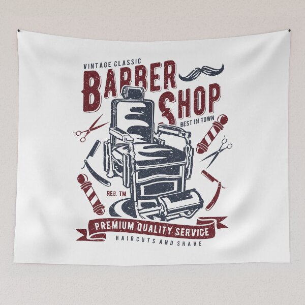 Item preview, Vintage Classic Barber Shop  designed and sold by JakeRhodes.