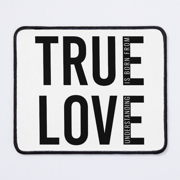 Item preview, True Love Is Born From Understanding | Gautama Buddha Quote designed and sold by JenTrinhArt.