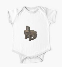 Minecraft Kaninchen Design Baby Body Kurzarm
