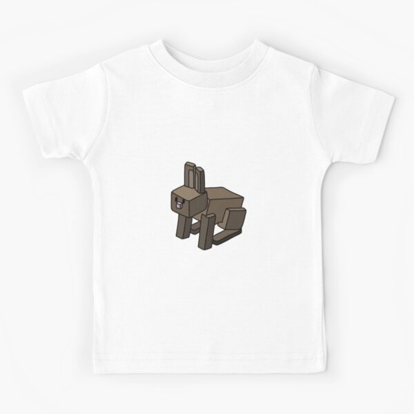 Minecraft Rabbit Design Kids T-Shirt
