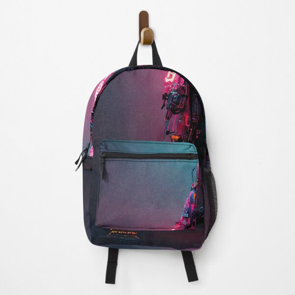 Item preview, Neon Cyberpunk Street Warrior designed and sold by CyberStreetArt.